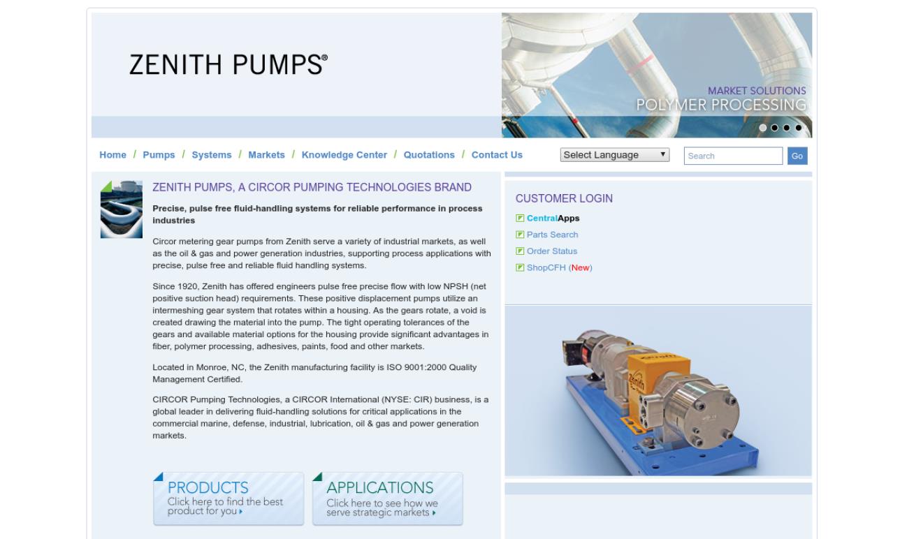 Zenith Pumps | Metering Pumps